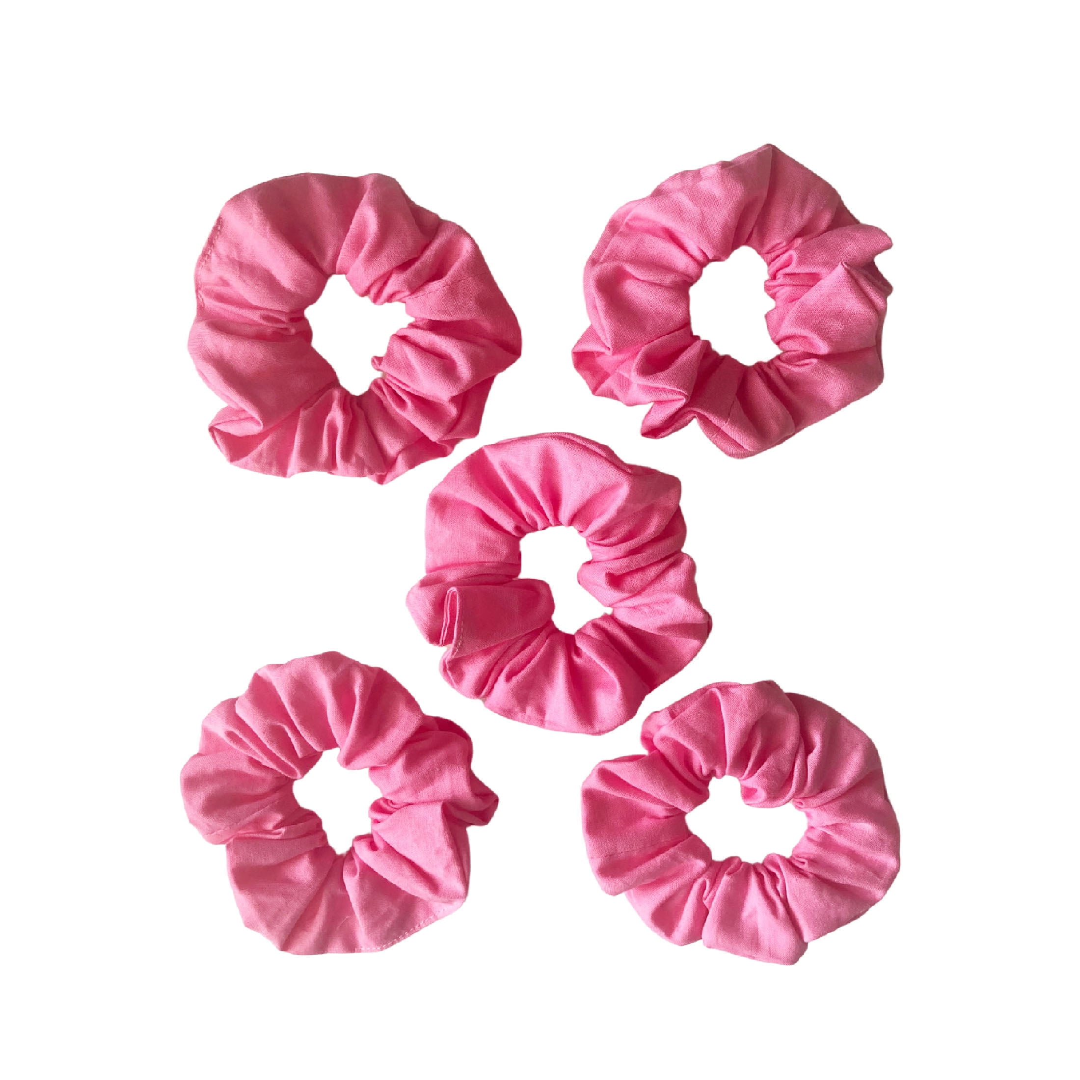 Hair tie, Hair Scrunchies Cotton Elastic Hair Band 5 Pieces Scrunchies