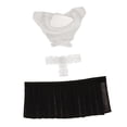 thumbnail image 4 of Traje de muñeca a escala 1/6 para niña, ropa, accesorios de cosplay, decoración de disfraces de muñeca, trajes de muñeca para muñecas de 12 pulgadas conjunto de top, 4 of 10