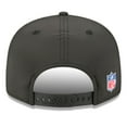 thumbnail image 4 of Men's New Era Black Las Vegas Raiders 2025 Sideline  Split Panel 9FIFTY Snapback Hat, 4 of 5