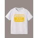 thumbnail image 1 of Boys' Royal Blue "WARNING I'M NOT LISTENING" Graphic Tee - Casual & Cool Cotton Short Sleeve Crew Neck T-Shirt for Summer, 1 of 6