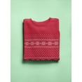thumbnail image 3 of Christmas Seamless Pattern Sweatshirt Men - Men Sweatshirt, Red, 4XL, 3 of 4