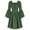 Olive Green, variant on IROINNID Long Sleeve Dress for Women Medieval Retro Patchwork Long Sleeve Elastic Waist Short Dresses,Beige