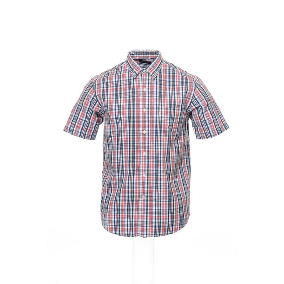 Club Room Red Button Down Shirt Sport , Size Small