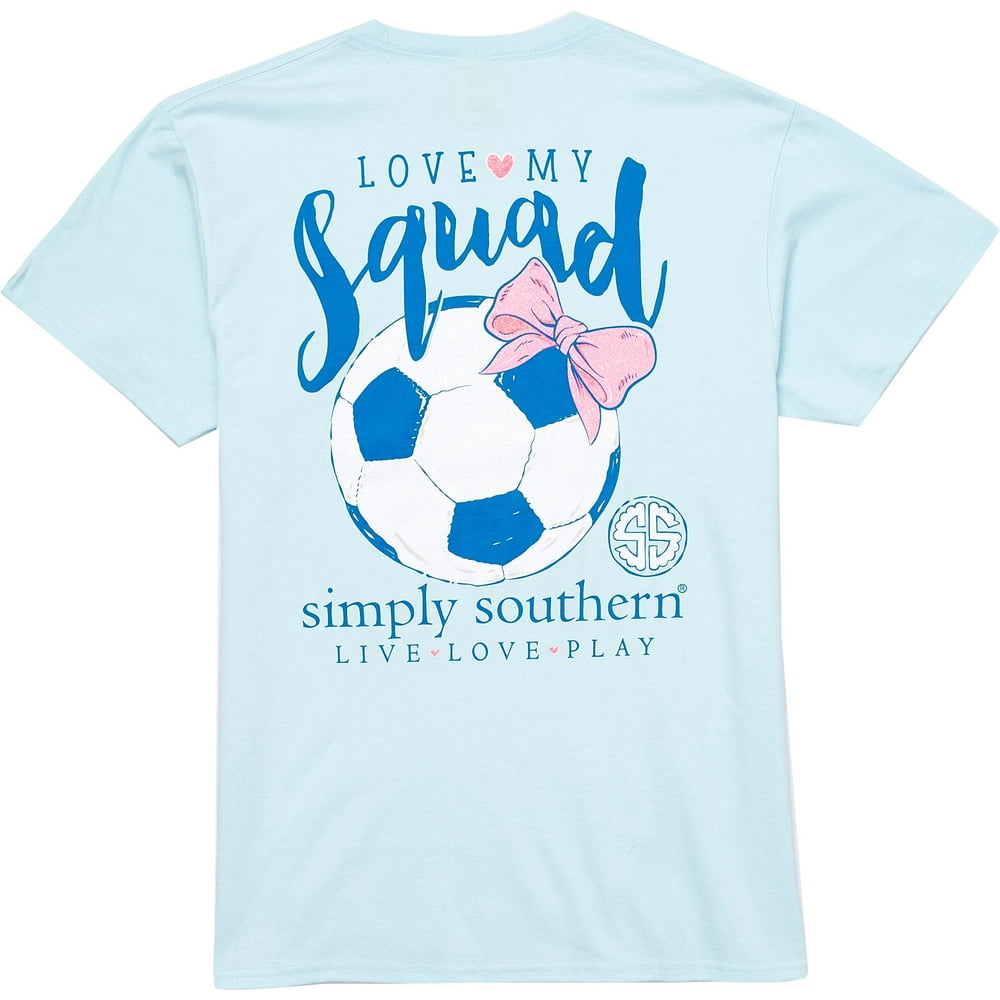 Simply Southern Simply Southern Women's Soccer Pocket Short Sleeve T