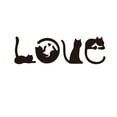 thumbnail image 2 of Xihbxyly Adhesivo de Pared para San Valentín, Diseño de Pvc Extraíble, Fácil de Despegar y Pegar, Versátil para Paredes, Vidrio, Muebles, Coche, Azulejos, Decoración Navideña, Personalización Diy, 1, 2 of 5