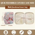thumbnail image 7 of ZUXONGSY Cardinal Cherry Blossom Print Bible Cover Case for Women Lightweight Bible Carrier Sturdy Scripture Bag with Handle Christian Gift for Work, 7 of 7