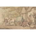 thumbnail image 3 of Thomas Rowlandson 14x11 Black Modern Framed Museum Art Print Titled - The Water Wagon (ca. 1780-1825), 3 of 5