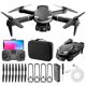 thumbnail image 1 of Mini dron PAVEOS con cámara 4K HD FPV, control remoto, juguetes, regalos para niños y niñas, con retención de altitud, modo sin cabeza, drones para niños, color negro, 1 of 5