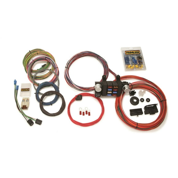 Painless Wiring 10308 Faisceau de Châssis Personnalisable 18 Circuits