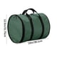 thumbnail image 3 of Bolsa de almacenamiento navideña | Contenedor redondo de decoración navideña con cierre de cremallera | Mango robusto | Diseño ligero y compacto | Material duradero | Organizador que ahorra espacio, 3 of 5
