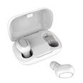 thumbnail image 3 of Auriculares deportivos estéreo inalámbricos Auriculares Bluetooth 5.0 Auriculares intrauditivos TWS con cancelación de ruido con estuche de carga, Blanco Inevent EL2465-02B, 3 of 7
