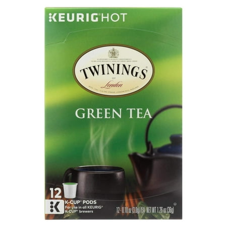 Twining Tea, Tea Kcup Pure Green, 1.27 OZ (Pack of 6)