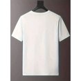 thumbnail image 4 of 【New Arrival】Unisex Vintage Kittens Floral Butterfly Graphic T-Shirt, Cute Multi Cat Garden Animal Crew Neck Short Sleeve Casual Ivory Top, 4 of 8
