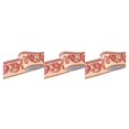 thumbnail image 2 of ZheElen Waterproof Wallpaper Border Transform Walls With 3D Patterns Self Adhesive Kitchen Bathroom Sticker Red Ranunculus Leaf 3Set, 2 of 6