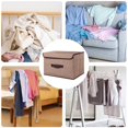 thumbnail image 4 of PENGXIANG Storage Box Foldable Clothing Sundries Portable Storage Box With Lid Foldable Storage Box, 4 of 6
