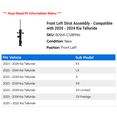 thumbnail image 2 of Front Left Strut Assembly - Compatible with 2020 - 2024 Kia Telluride 2021 2022 2023, 2 of 2