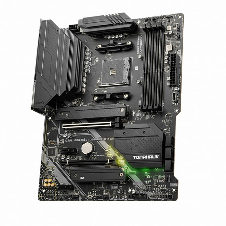 MSI MAG B550 Tomahawk MAX WiFi Gaming Motherboard, AMD AM4, DDR4