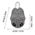 thumbnail image 2 of Llavero hámster lindo animal plushie llavero TIE BAWN TOY Toy Home Desk (D), 2 of 4