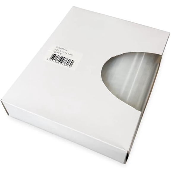 International Plastics CZDB20912 9 x 12 in. 2 mil Clear Zip Dispenser Box Zip Lock Bag - Pack of 100