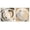 Neutral Vortex Duo, variant on Stupell Industries Contemporary Shadowed Swoop Abstracts 2pc Canvas Art Set, 17 x 17 each, by Noah Bay