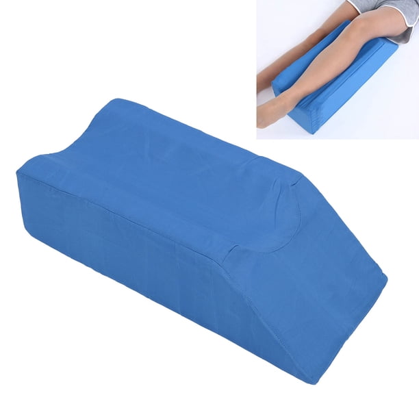 Almohada De Cuña Para Piernas, Almohada De Elevación De Piernas Azul En Forma De U Para Dormir