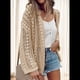 thumbnail image 4 of Suéter Tipo Cárdigan para Mujer Color Albaricoque XL, 4 of 7