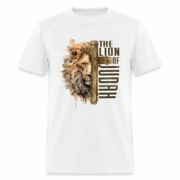 Velto Jesus Lion of Judah T-Shirt (Religion Graphic Tee Shirt) All Size S-5XL