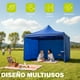 thumbnail image 2 of Toldo Plegable Carpa 3x3 Onof Reforzado Paredes Impermeable Azul, 2 of 6