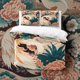 thumbnail image 4 of Colorido patrón japonés Juego de cama, funda nórdica de algodón Crisantemo Bonsai, 4 of 5