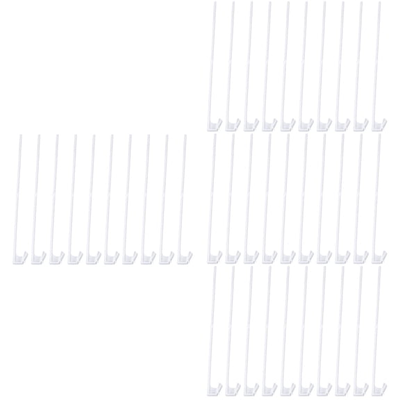 MERRYHAPY 40Pcs Car Flagpoles Sturdy Round Clip Design Vehicle Decoration