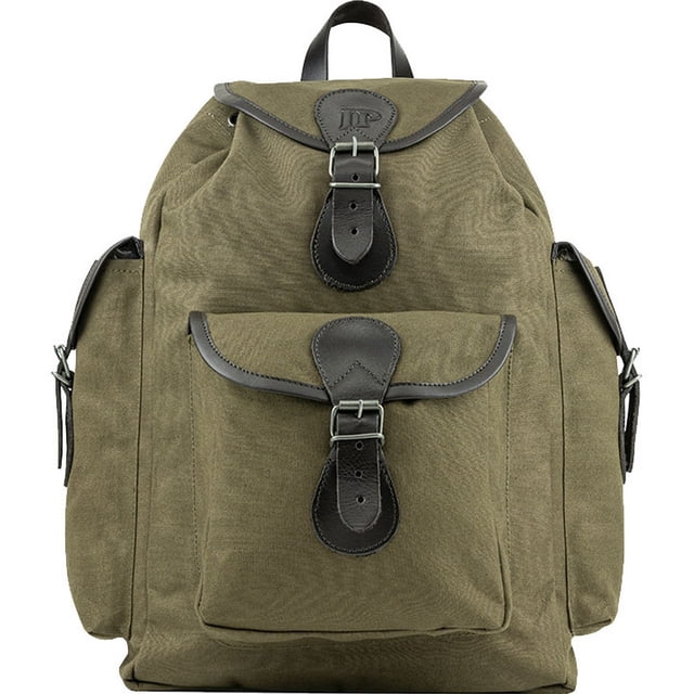 Jack Pyke Canvas Leather Trim Backpack