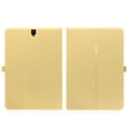 thumbnail image 4 of Mignova For Galaxy Tab S3 9.7 inch T820 Case - Premium Leather Cover Slim Smart Stand with Document Card Pocket for Samsung Galaxy Tab S3 9.7 Inch 2017 Tablet SM-T820 T825 T827 -Gold, 4 of 7