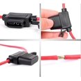 thumbnail image 4 of 8 Pack Fuse Holder 12V Waterproof 14AWG 20Amp Auto Car Motor Blade Fuse, 4 of 4