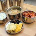 thumbnail image 1 of LEEYNEER Camping Kitchen Set Outdoor Camping 1 Set Silver Stainless Steel, 1 of 8