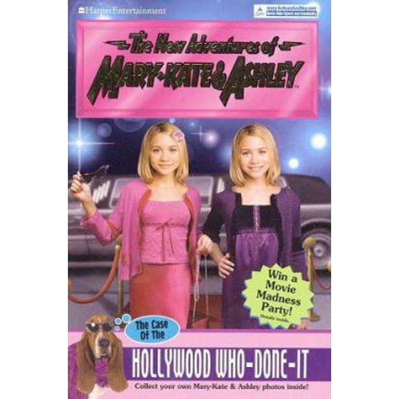 Pre-Owned New Adventures of Mary-Kate & Ashley #33: The Case of the Hollywood Who-Done-It (New Adventures of Mary-Kate and Ashley) (Paperback) 0060093315 9780060093310