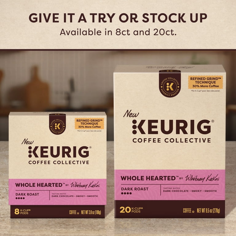 Keurig Coffee Collective, Whole Hearted by Whitney Kakos, Dark