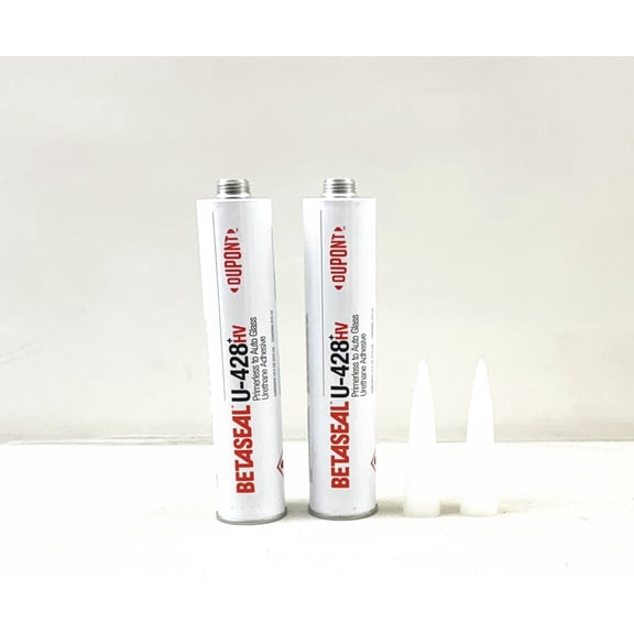 2 Tube DOW U-428 Plus Auto Glass Windshield Urethane Primerless Adhesive Glue Sealant