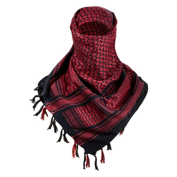 Bufanda FREE SOLDIER Tactical Shemagh 109 x 109 cm, rojo oscuro