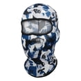 thumbnail image 2 of JoveMarine Camouflage Neck Gaiter Face Mask - Sunscreen Breathable Quick Dry for Men Outdoor Cycling Motorcycle Helmet Liner Skull Cap Face Protection from Sun,T, 2 of 4