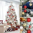 thumbnail image 3 of Popvcly 30 Pieces Christmas Balls Ornaments, 2.4" Shatterproof Holiday Bulbs Festive Wedding Hanging Ornaments Christmas Tree Decoration, 3 of 11