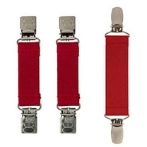 Hold'Em Mitten and Hat Clip Combo for Toddler and Kids EXTRA STURDY SUPER TIGHT GRIP Comfortable and Easy to Use-Red