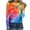 06#Orange, variant on Women Tops Long Sleeves Round Neck Sweatshirts Casual Long Sleeve Tops Tie Dye Pullover s Colored Graphic Tshirts Tees Fashion T-Shirts Women Tunics Tops for Work Office