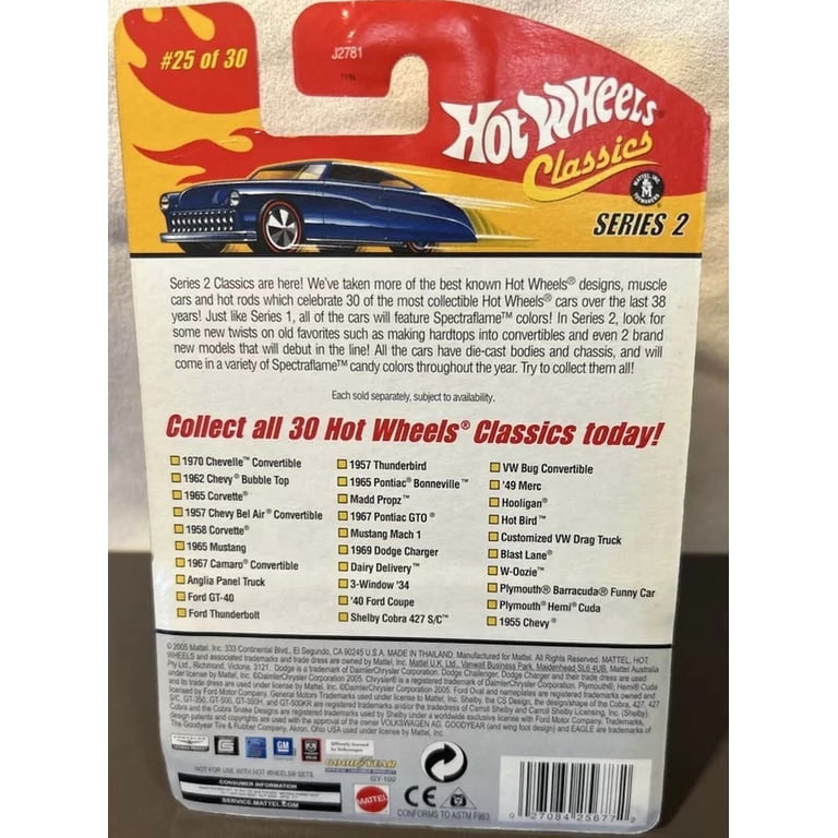 Hot Wheels Customized VW Drag Truck Classics Series 2 Red White 1