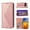 Rosegold, variant on SaniMore for Google Pixel 7 Pro 6.7" PU Leather Case RFID Blocking, Magnetic Closure Flip Wallet Cover with Wrist Strap Card Slot & Multi-Angle Kickstand All-Inclusive Protective Shell, Rosegold