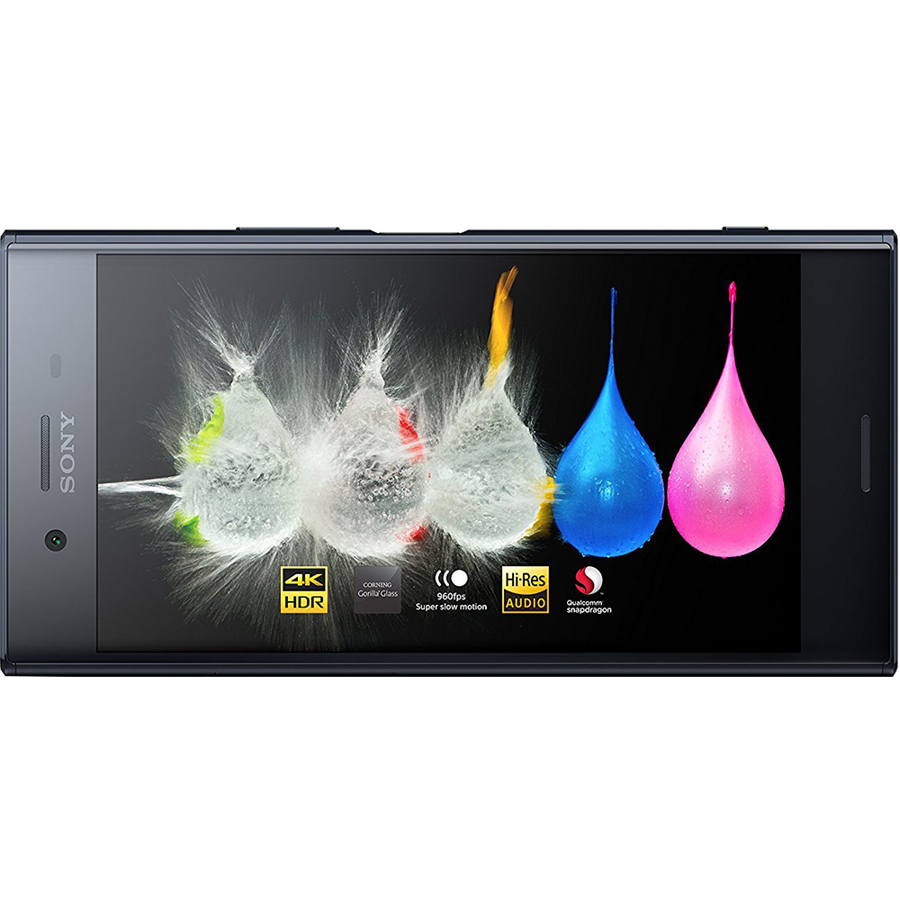 Sony XPERIA XZ1 Compact - 4G smartphone - RAM 4 GB / Internal Memory 32 GB - microSD slot - LCD display - 4.6" - 1280 x 720 pixels - rear camera 19 MP - front camera 8 MP - horizon blue - image 4 of 5