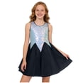 thumbnail image 1 of Robes pour Filles Robe à Sequins pour Filles Robe Tutu Brillante Vêtements d'Anniversaire Sans Manches pour Enfants, 1 of 4