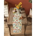 thumbnail image 5 of Ldtrchee Spring Floral Table Runner 60 Inches, Country Summer Botanical Bed Runner Dresser Scarves Tabletop for Indoor Outdoor Parties/Ceremony/Banquet, 13" x 60", 5 of 8