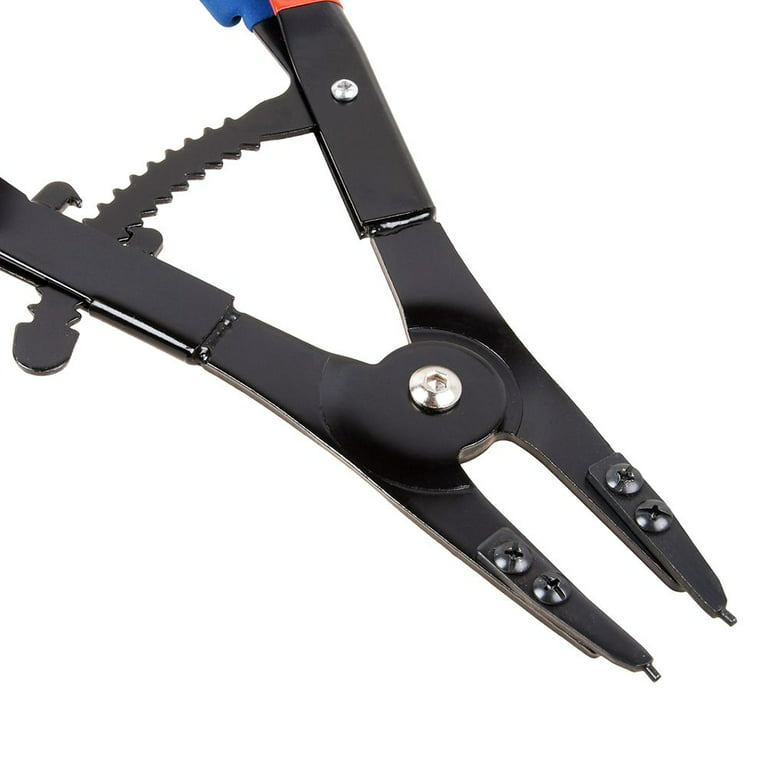 Sanheshun 16 inch Circlip Snap Ring Pliers Set Heavy Duty Retaining Ring Ratcheting Tool with 0 15 45 90 Tips