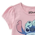 thumbnail image 3 of Disney Lilo & Stitch Short Sleeve T-Shirt (Girls), Sizes 4-10, 3 of 4