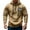 B Khaki, variant on Men's Vintage Long Sleeve Hoodies Quarter Zip Tactical Pullover Sweatshirts Casual Fall Fashion Hooded Sweatshirts Solid Multi Pockets Tops Gray L